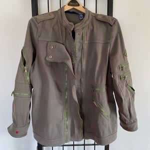 Denim 24/7 Bomber Jacket Size 18W